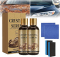 PTZ Crystal, PTZ Crystal Serum, 9H Graphene Coating for Auto Car Detailing, Quick Effect Car Coating Spray for Shine & Protection, Nano Coat Restore for Paint, Glass & Wheel (2pcs)