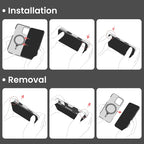 pitaka Case for iPhone 16 Pro Max, 6.9" - MagSafe Compatible, Shockproof, 600D Aramid Fiber & TPU Combined [Military Grade Protective Case - Black/Grey (Twill)]