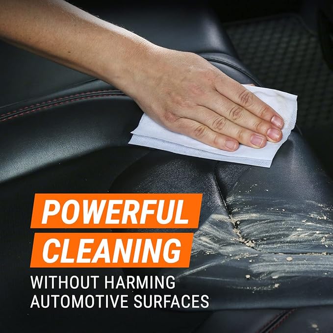 Armor All Car Cleaning Wipes, Wipes for Car Interior and Car Exterior, 50 Wipes Each (Pack of 2)