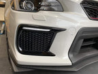 iJDMTOY White/Amber Dynamic Sequential Flash Switchback LED Daytime Running Lights Non-Fog Version Bezels Compatible with 2018-2021 Subaru WRX/WRX STI