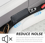 3 in 1 Car Seat Gap Filler Organizer,2PCS Multifunctional Car Seat Gap Plug with Storage Slot & Hook Function,Anti-Drop Cars Gaps Seats Filler Cars Clutter Catcher for SUVs Trucks