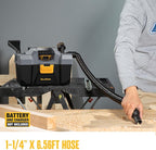 20V Cordless Vacuum Cleaner-Wet/Dry Shop Vac,2.6 Gallon Capacity,Compatible with DeWALT Batteries (Bare Tool - No Battery & No Charger),Ideal for Cleaning Car,Home Spaces,and Workshops RCSV-20