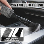 10PCS Car Detailing Brush, Ultra Soft Boar Hair Brush, Car Interior Detail Brush, Fiber Brush, Car Dust Removal Brush, Car Cleaning Gel, Car Interior Cleaning Kit for Trucks, Cars, RVs, SUVs