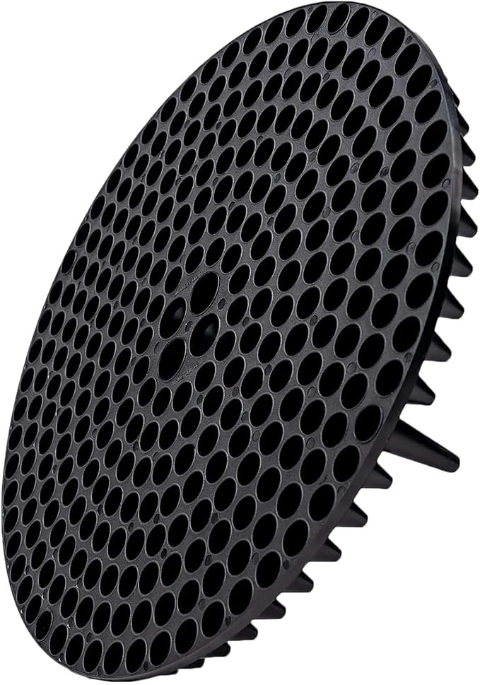 WASH&WHIPS Chenille Premium Scratch-Free Microfiber Lint-Free Blue Wash Mitt 8" x 10"in & Black Pitstop Particle Interceptor - Regular Size, 8" x 10"in