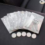 20 Pack Lemon & Ocean Aromatherapy Replacement Pads, Car Air Vent Clip Freshener Refills, Solid Fragrance Replacement Pads for Car Air Condition Clips
