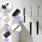 Holikme Dryer Vent Cleaner Kit, 3 Pieces Dryer Lint Brush- Household Supplies 304 Stainless Steel Cleaning Brush Home Essentials Crevice Brush for Lint Trap