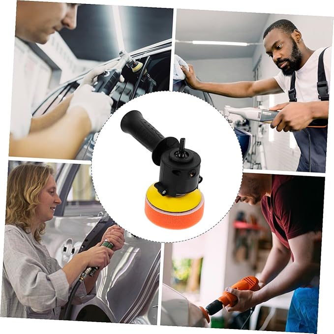 Car Polishing Kit with Durable Buffing Pads Easy to Install Drill Attachments for Auto Detailing for Car Waxing and Headlight Restoration
