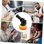 Car Polishing Kit with Durable Buffing Pads Easy to Install Drill Attachments for Auto Detailing for Car Waxing and Headlight Restoration