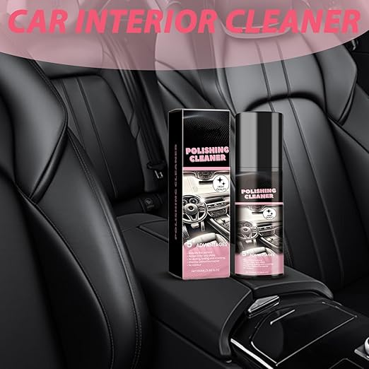 Car Interior Cleaner,Vehicle Interior Polish,Interiors Detailer Spray,Total Cars Interior Cleaner Rejuvenation,Decontamination,Interior All Purpose Car Cleaner (2PCS*100ml)