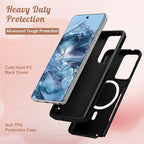 for Moto G Stylus 5G 2024 Case - Compatible with MagSafe Women Girls Cute Magnetic Phone Cover Aesthetic Sun Moon Heavy Duty Shockproof Design for Motorola Moto G Stylus 5G 2024 Cases
