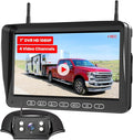 RV Backup Camera for Furrion pre-Wired System Pre-Wired:7" HD 1080P Video Recording Split Screen Rear View Camera,170°Wide Angle with IR Night Vision Back up Camera for RVs Campers and Trailers