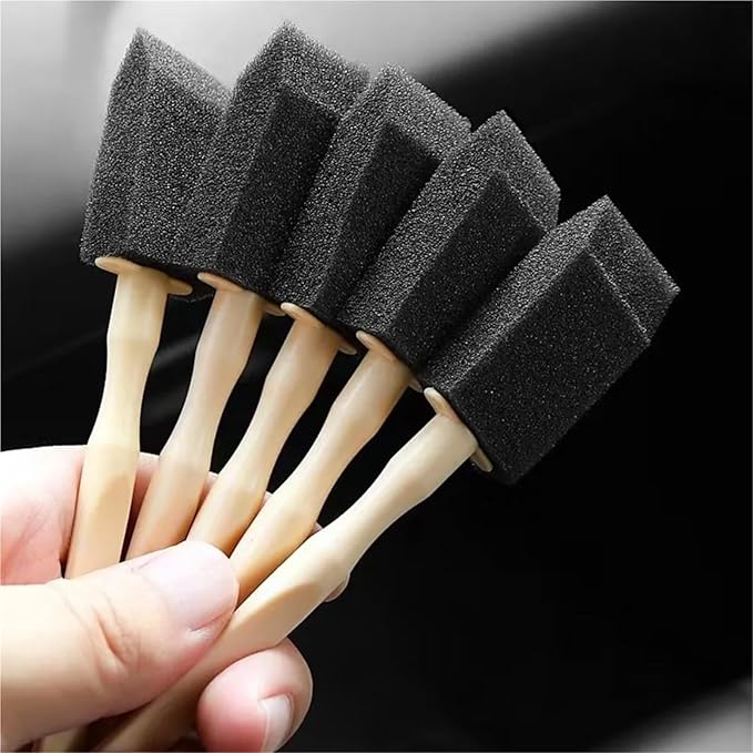 Cleaning Brush for car Interior Cleaning Car Air Conditioner Vent Cleaner Cleaning Brush Detailing Scrub Outlet Wash Duster Dust Removal Auto Interior Clean Tool(50pcs)