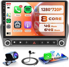8Core 4G+64G Android 15 Car Radio for Chevrolet Chevy Camaro 2008-2015, Rimoody Car Stereo Wireless Carplay Android Auto GPS 5G-WiFi 9 Inch Touchscreen Bluetooth 5.0 DSP-36 59-UI Themes Backup Camera