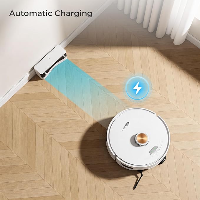 Apical Life Handheld Cordless Vacuum (12000Pa) + Robot Vacuum and Mop Combo (10KPa, Multi-Floor Mapping) - 2-in-1 Cleaning Kit for Home, Car, Stairs & Pet Hair