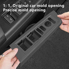 Temmis 4PCS Car Door Window Switch Panel Cover for Honda CRV 2023-2026 (Gasoline & Hybrid), Auto Interior Decor Accessories Armrest Trim Silicone Style Kit-Black
