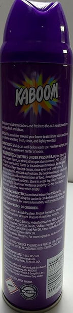 Wizard kaboom | Odor Neutralizer & Air Freshener with freshplex "odor eliminating" technology - 10 Oz. Citrus green tea (Pack of 4) (Packaging May Vary)