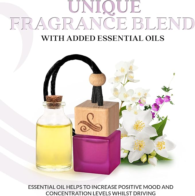Inspired by Alien Car Air Freshener for Women | Premium Perfume Style Car Scents | Automotive Diffuser with Vent Clip | Odour Eliminating Technology | Perfumed Scent for Women | Space by Perfa