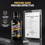 Toretark Plastic Restorer for Cars, Not a Dressing, Black Trim Restorer, Ceramic Crystal Coating Highly Concentrated, Lasting Up to 6 Months+ with UV Protection, Restore Automotive Exterior Protectant