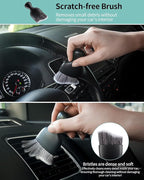 7Pcs Car Interior Detailing Cleaning Kit, Detailing Brush Set,Clean Gel, Wash Kit, Cleaning Tools for Car,Keyboard and Interior Cleaning