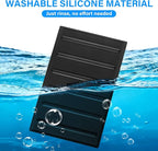 Center Console Tray Liner for Toyota Tundra Accessories 2022-2025 2026 (Only fits SR, SR5, Limited) & 2023-2025 2026 Sequoia Accessories Console Organizer Liner Anti-Slip Silicone Mat Pad 2 Pcs