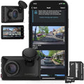 Garmin Dash Cam X210 Compact 1440p HD Camera | 140° FOV, Clarity Polarizer, Voice Control, GPS, 2.4" Display, Automatic Incident Detection Recording | Signature Series 64GB Micro SDXC Card