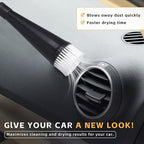 2in1 Car Cleaning Gun with 2 Nozzles, Multifunctional Dry Cleaning Gun, High Pressure Blower Gun, Car Detailing Tools for Quickly Blowing Out Dirt and DustWorking with Air