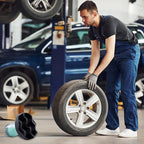 Flow Tire Shine Applicator with Reservoir - No-Drip, Streak-Free, Reusable Detailing Sponge for Car Care