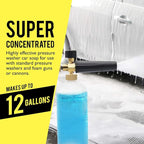Mission Automotive Car Wash Soap Concentrate - 8 Fl Oz 12-Gallon Yield - Biodegradable Formula & Pressure Washer Solution - Pressure Washer Detergent - Soft Wash & Boat Soap