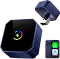 2026 Mini Wireless CarPlay Adapter Upgrade Wired to Wireless for CarPlay & Android Auto Plug and Play Fast Auto-Reconnect Stable Control Zero Delay for iPhone iOS 10+ & Android 11+