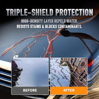 100ml Auto Light Ceramic Coating for Cars, High Shine Paint Protection, Easy to Apply, 1+ Year Durability, Car Coating Cleaner for 3 Small-Med Cars
