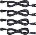 Hovano 4 PCS 60 inch/150cm 4 Pin RGB LED Multi-Color Accent Light Extension Cable Wire Cord Set for LED Motorcycle ATV Car Light Multi-Color Neon Strip Trucks Rock Lights (60 inches Cable)