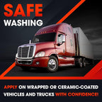Swift Touchless Car Wash Shampoo (2 Gallon) - No Brushing Required, High Foaming Car Soap, Heavy Duty, Auto Detergent for Foam Cannon, Works on Cars, Trucks, RVs, Motorcycles, Upholstery & More!