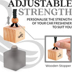 Inspired by Inv.ictus Car Air Freshener for Men | Long Lasting Luxury Diffuser | Automotive Scent Perfume | Vent Clip Auto Air Freshener | Odour Eliminator Technology | Masculine Diffuser Scents 8ML