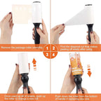 WulaWindy Lint Roller for Pet Hair, Extra Sticky Lint Rollers Pet Hair Remover for Clothes, Work Great on Pet Hair Value Pack (4 Pack) (8 Pack)