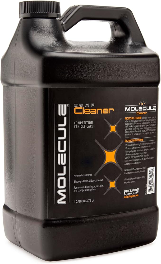 Molecule Competition Cleaner | Premium Vehicle Care | Heavy-Duty Car Cleaning Spray for Detailing Kits & Automotive Accessories | Removes Oil, Rubber & Grime | Interior & Exterior Safe | 1 Gallon