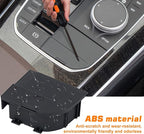Center Console Organizer Compatible with BMW 1 2 3 4 Series X3 X4 F40 F44 G20 G21 G22 G23 G24 G26 G01 G02 M4 G82 M3 G80 i4 i3 LHD Modification ABS Hidden Storage Box