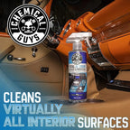 Chemical Guys SPI220 Total Interior Cleaner and Protectant, 128 fl oz (1 Gallon) with 16 fl oz Spray Bottle (2 Item Bundle) Safe for Cars, Trucks, SUVs, Jeeps, Motorcycles, RVs & More