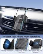 SKYLOTEC Car Phone Holder for Honda CR-V CRV 2017 2018 2019 2020 2021 2022 Accessories Automobile Cradles Phone Mount, Cell Phone Base Not Block Air Vent (Universal Holder)