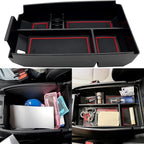 JOJOMARK Compatible with Ford Escape 2020 2021 2022 2023 2024 2025, Bronco Sport 2021-2023 2024 2025 Accessories Center Console Tray Organizer, Armrest Secondary Storage Box