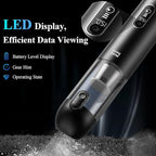 Minthouz Car Vacuum Portable Cordless - 20000PA High Power Handheld Vacuum with LED Display, 2.5H Fast Charging Up to 45 Mins of Runtime, Hand Vac Cordless Rechargeable for Car Home Corner Cabinet