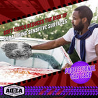AIDEA Car Wash Mitt Microfiber, 1PK Scratch Free Lint-Free, Premium Chenille Microfiber Sponge Mitt Car Wash Brush, Grey, Regular Size 7.12''X10.14''