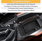LFOTPP for Mazda CX-50 Center Console Organizer - 2023 2024 2025 2026 Mazda CX-50 Middle Armrest Storage Tray Insert, OEM Fit, Non-Slip Waterproof 6PCS Mazda CX-50 Hybrid Interior Accessories