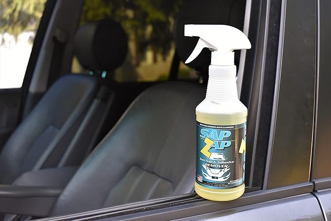 Tree Sap Adhesive Remover Car Cleaner, Yellow, 16 oz
