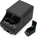 UTV Center Console Between Seat Organizer for Polaris Ranger 1000/XP/Crew 2017-2026, for Ranger XP 900/Crew 2013-2019 Seat Armrest Storage Box with Phone Holder& Dual Cup Holders with Locking
