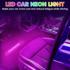 Pink LED Strip Lights 2in1 Light Ambient Light Strip Flexible Color for TV, Home, DIY Interior and Exterior Decoration
