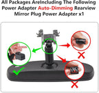 Mangoal 4K Dash Cam fit for GMC Sierra Select 1500 2014-2021 Select 2500/3500 2015-2023(Model E), NO Vehicle Sensor Cover, 2160P Video, WiFi & APP, GPS, 64GB Card