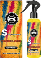 Automobile Heavy Duty Cleaning Spray, Stain Remover, 100ml, Car Cleaner, Vehicle Detailing, No Scrubbing Required, For Leather Seats Glass Panes SUV Trucks