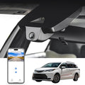 Mangoal 4K Dash Cam Custom fit for Toyota Sienna Gen4 XL40 2021 2022 2023 2024 2025 2026, LE Limited XLE Platinum XSE etc, Integrated OEM Look, UHD 2160P Video, App & WiFi, 64GB Card