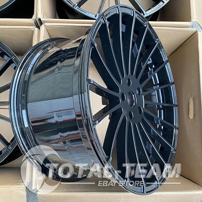 Generic 22"" HM STYLE GLOSS BLACK WHEEL RIM FIT BMW X5 E70 F15 X6 E71 F16 5X120 SET OF 4 e371
