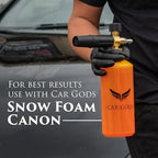 Car Gods Arctic Storm Super Thick Snow Foam Shampoo Orange Scent, 17 Fl Oz